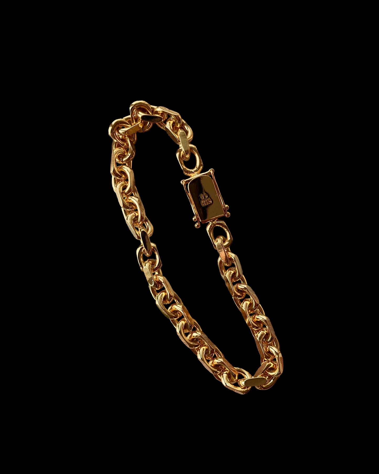 Ankarlänk Armband 6mm - 18K Guld - Kejsar