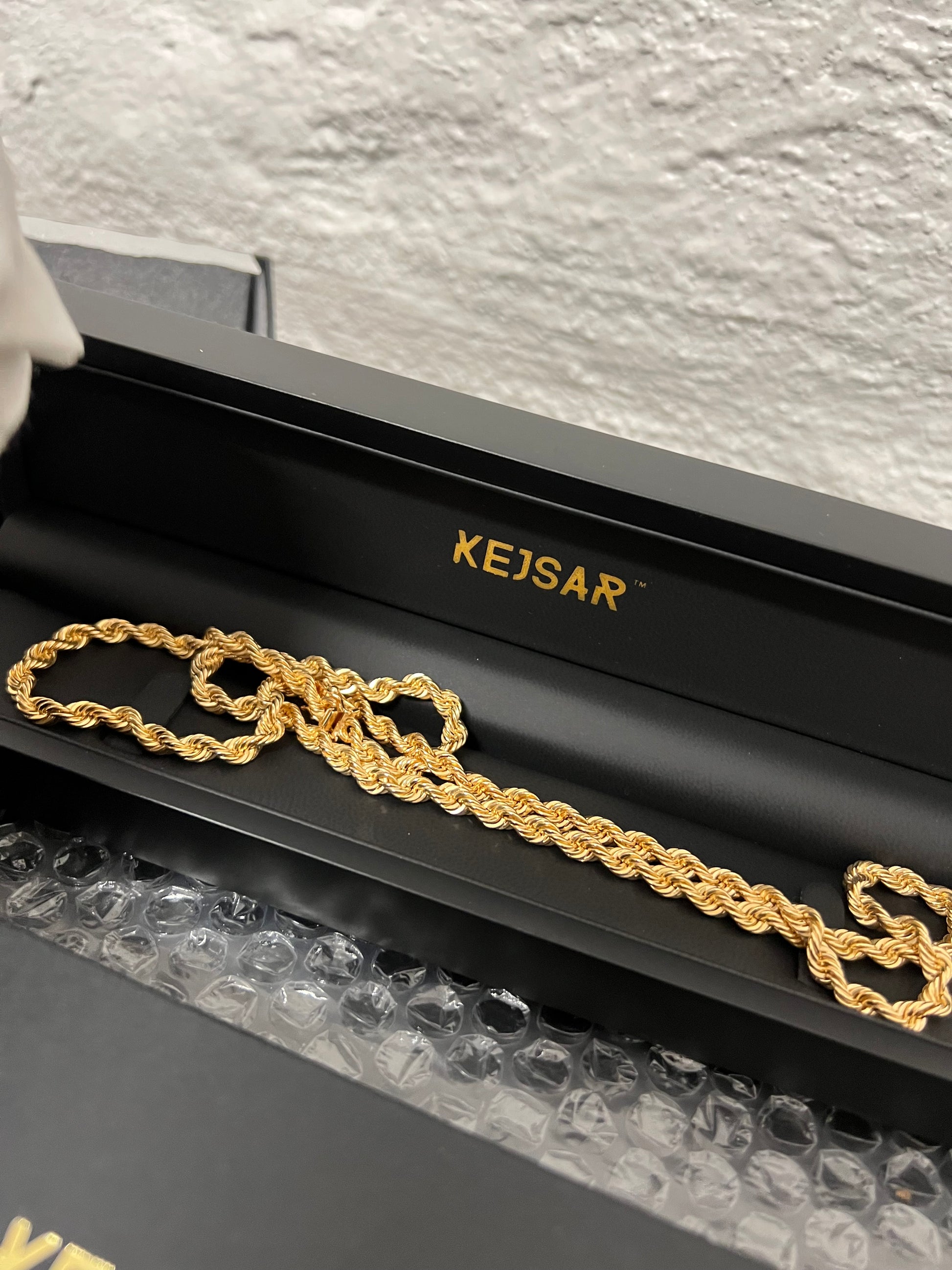 Cordell Halsband 4.2mm Massiv - 18K Guld - Kejsar