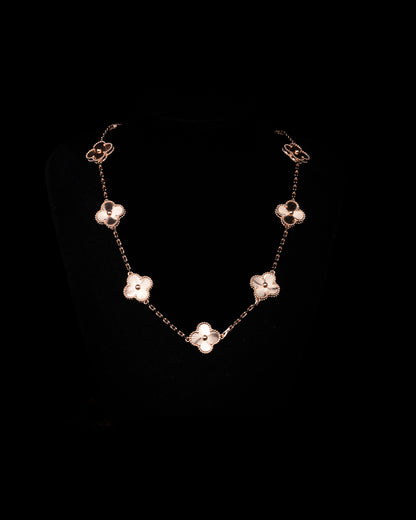 Four Clover Multi Halsband