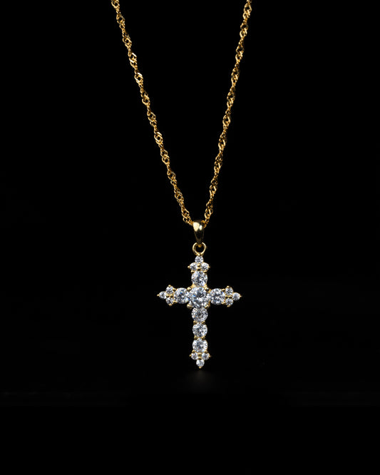 Diamond Cross Necklace