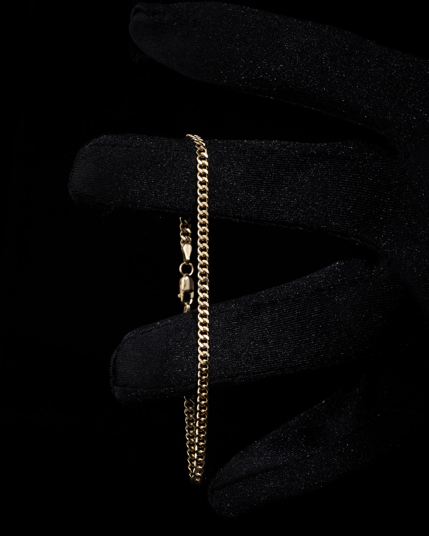 Pansarlänk Armband 2.5mm - 18K Guld