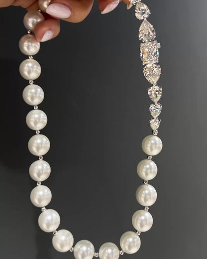 Gems & Pearls Necklace