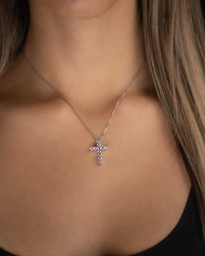 Pink Faith Cross