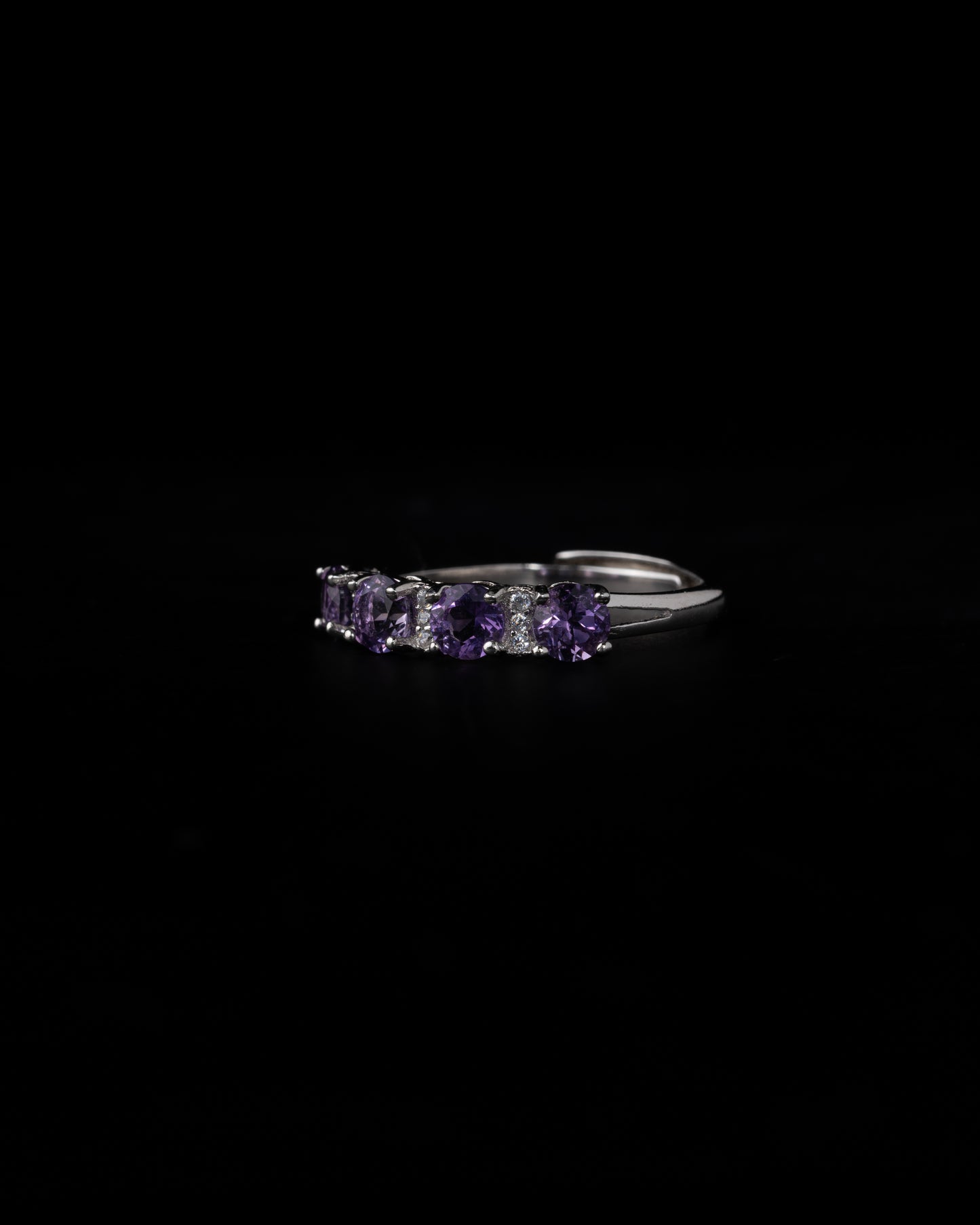 Violet Glow Ring